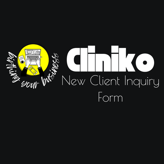 CLINIKO - Client Form Template - New Client Inquiry Form