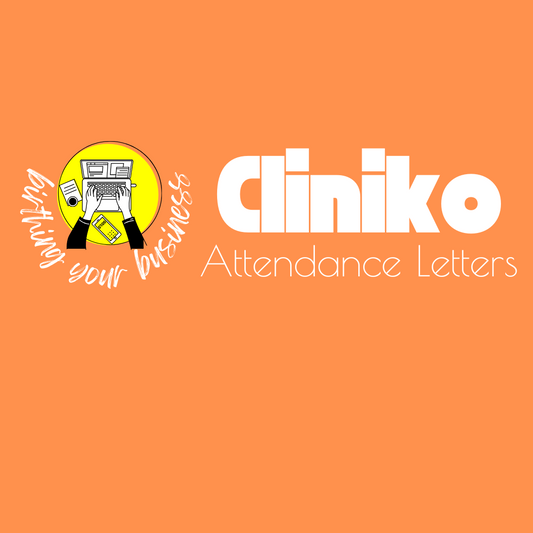 CLINIKO - Letter / Email Template - Attendance Letters