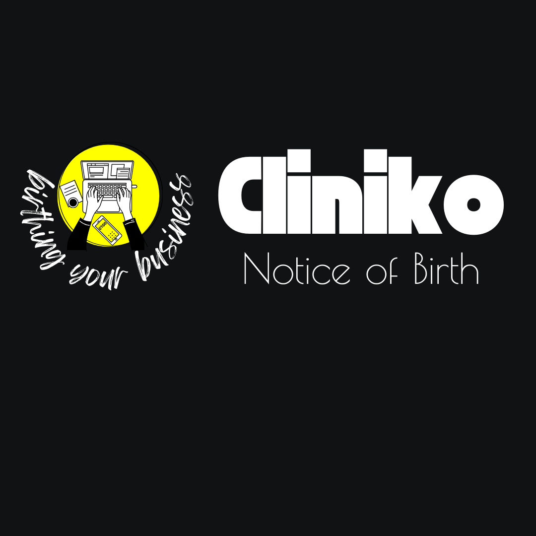 CLINIKO - Client Form Template - Notice of Birth