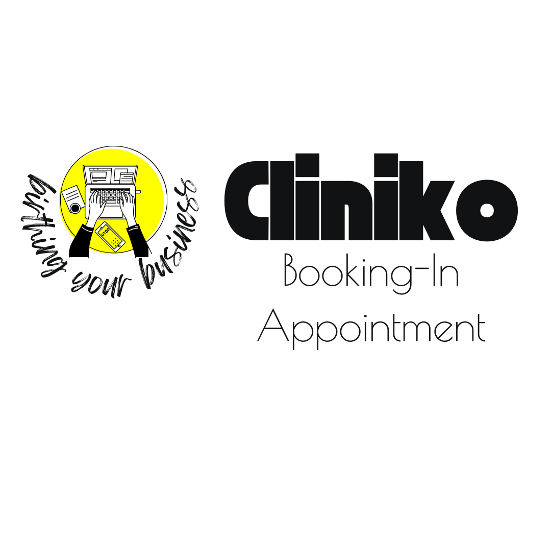 CLINIKO - Treatment Note Template - Booking-In Appointment